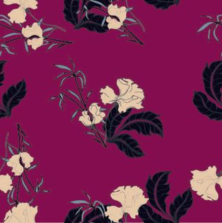 花卉唯美手绘花朵面料纹理手机壳布料面料印花服装矢量图案素材