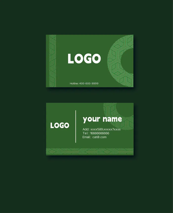 创意名片模板ai矢量模版下载