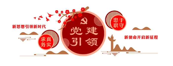 党建文化墙cdr矢量模版下载