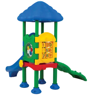 塑料滑滑梯卡通