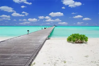 马尔代夫海边风景图片