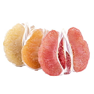 4柚子 (3)水果超市商品白底图免抠实物摄影png格式图片透明底