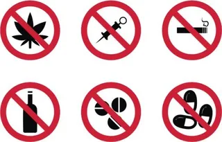 没有毒品 PNG免抠