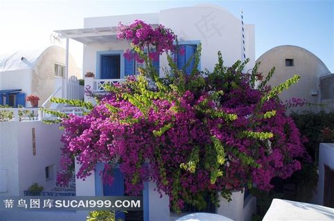 希腊建筑摄影素材