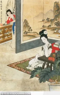 慧女传书图 慧女传书图