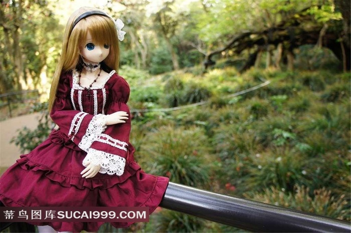 可爱的SD娃娃美少女素材