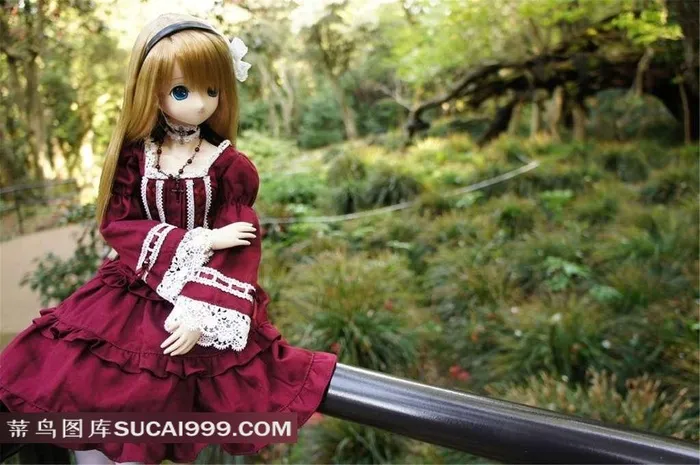 可爱的SD娃娃美少女素材