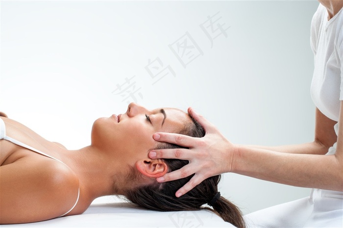 SPA美容养生按摩美女精美素材
