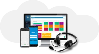 电脑手机同屏科通科技kv主视觉素材