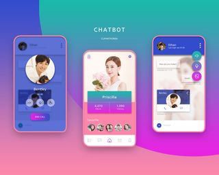 UI多页面包装展示手机APP交互界面样机长图概念PSD设计模板