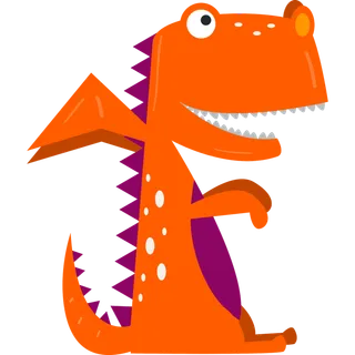 卡通恐龙生日宝宝宴派对素材恐龙派对免扣素材