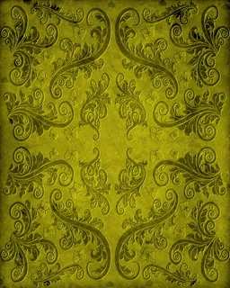 传统花纹绿色背景图片