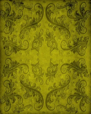 传统花纹绿色背景图片