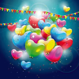 设计儿童生日背景