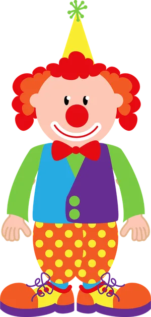 小丑人物卡通
