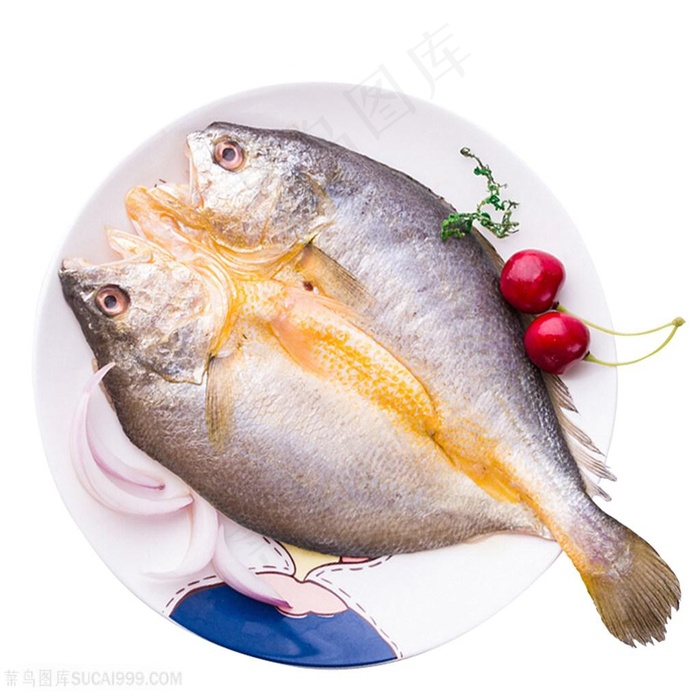 新鲜深海黄鱼图片