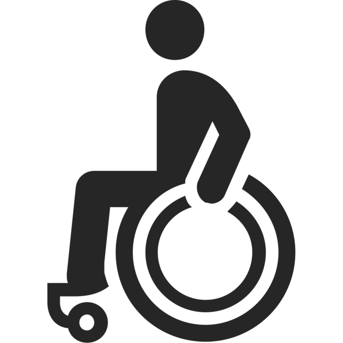 医用轮椅图标