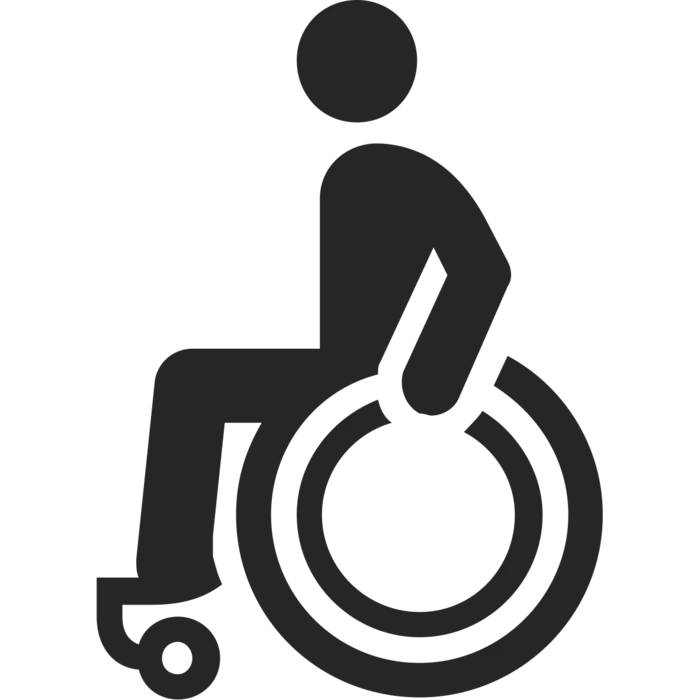 医用轮椅图标