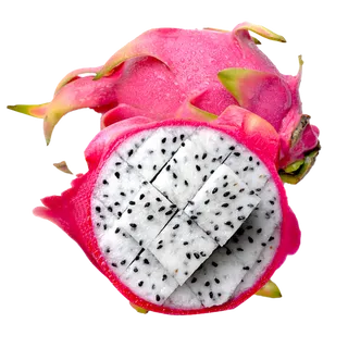 白心火龙果 (3)水果超市商品白底图免抠实物摄影png格式图片透明底