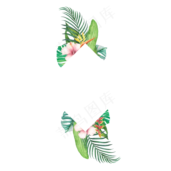 手绘插画-花边7