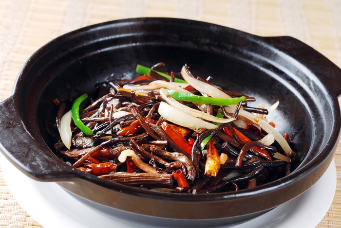 干锅美食焖锅湘菜麻辣香辣纸锅热干锅茶树菇