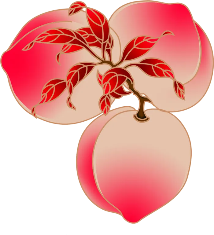 水蜜桃粉红色