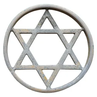 红大卫 PNG 犹太明星 PNG免抠