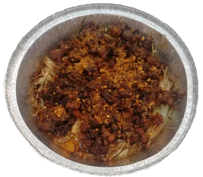肉末金针菇烤肉金针菇烧烤免抠摄影元素素材