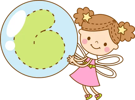 天使 卡通 女孩