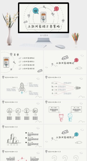 互联网营销方案预览图