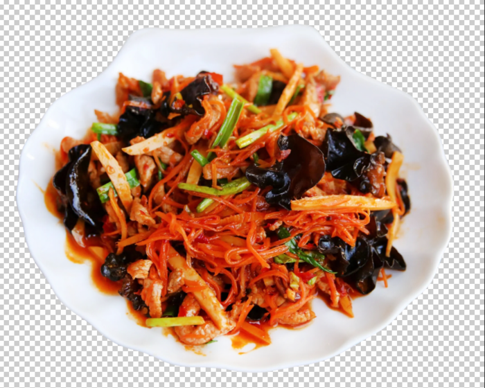 鱼香肉丝免扣素材