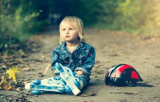 滑轮萌宝宝图片