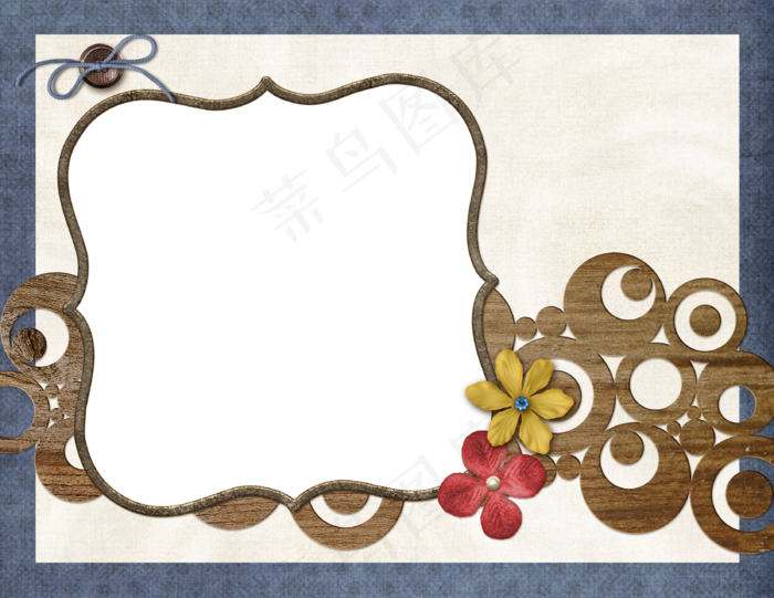 花边相框素材图片下载