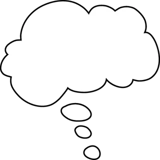 云朵|思考|对话框|创意