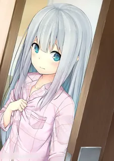 穿睡衣的可爱女生日本动漫图片