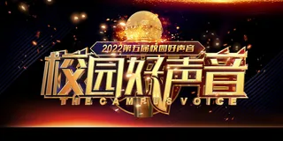 创意时尚好声音校园歌手海报