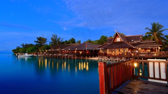 马来西亚仙本那风景图片