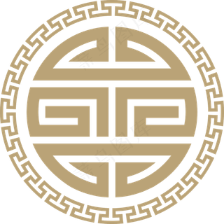 中国风传统吉祥寓意图案古代喜庆祥瑞纹样纹饰PNG免抠