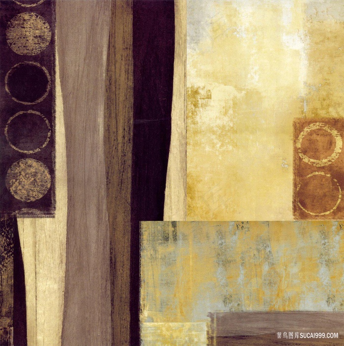 抽象唯美艺术油画