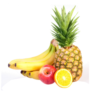素材菠萝香蕉