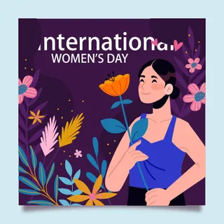 三八妇女节海报女神节海报