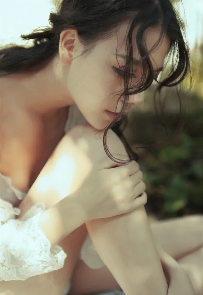 摄影图片人物美女模特照片