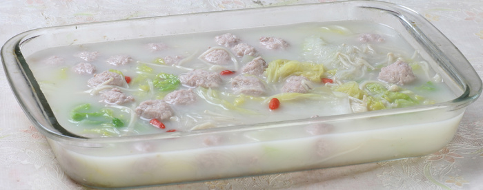 11  粉丝肉丸煮白菜-昭君