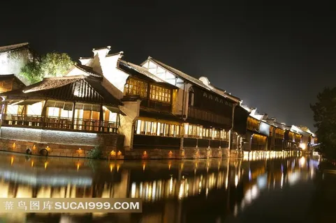 漂亮的浙江桐乡乌镇夜景 漂亮的浙江桐乡乌镇夜景