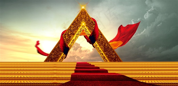 金砖红毯上的金山