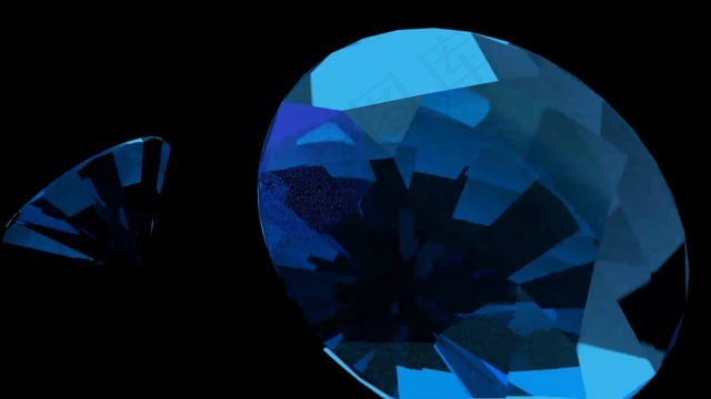 钻石, 首饰, 闪闪发光, 蓝色的, 宝石, 火花, 折射