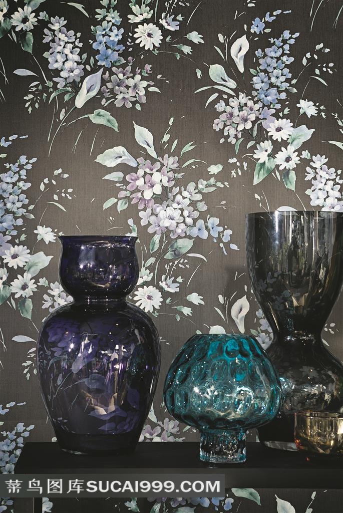 欧美室内效果图花瓶