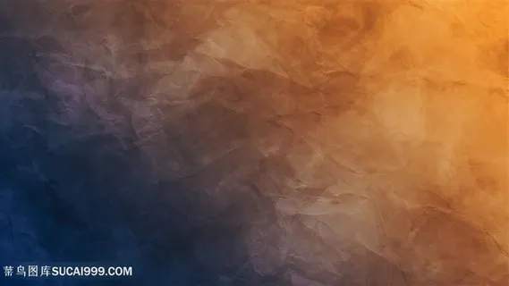 黄色和褐色渐变裂纹高清图片图