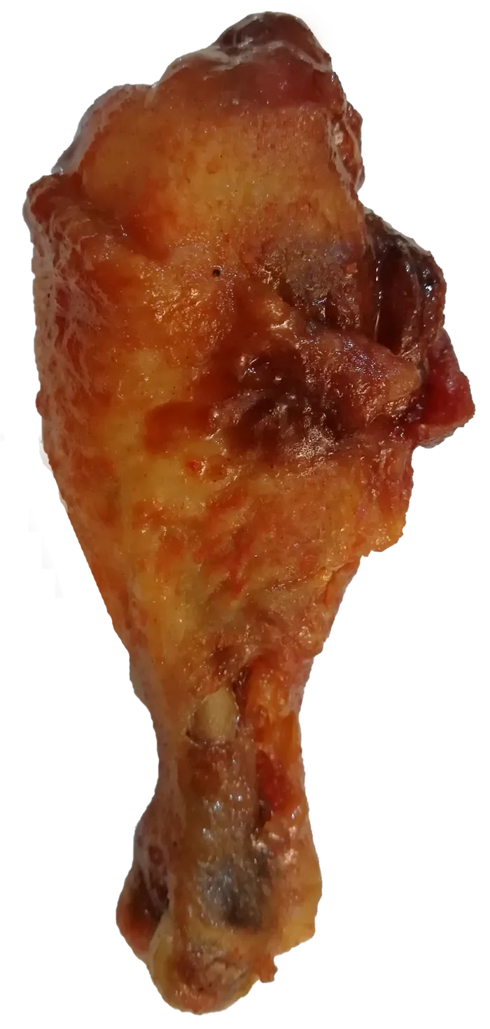奥尔良蜜汁手扒鸡烤鸡腿翅根免抠素材摄影元素psd模版下载