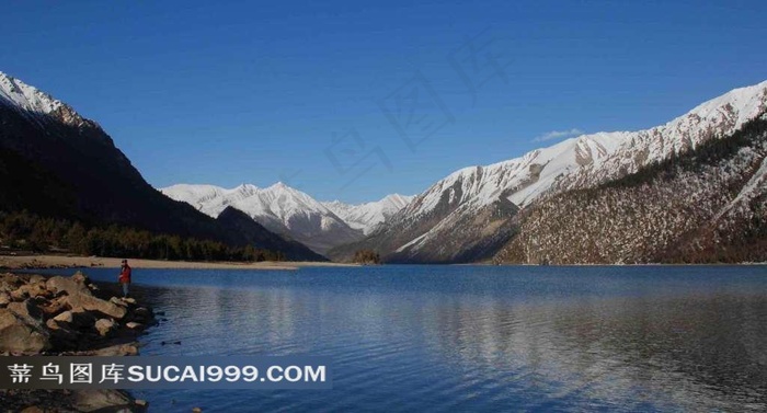 青海茶卡盐湖优美风景